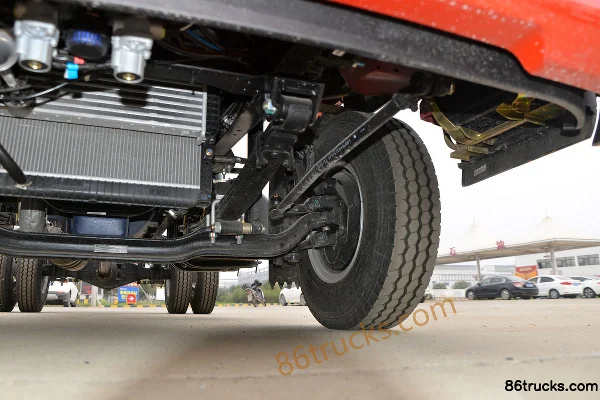 Sinotruk HOWO Dream 150 ch 4X2(6 roues) 4.15 m single-row flatbed light truck (China VI) Châssis (3) | 86Trucks
