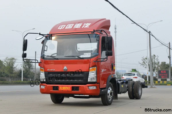 Sinotruk HOWO Zhuimeng 150 hp 4X2(6 wheels) 3.85m Semi-row Cage Cargo Light Truck (China VI) Exterior (3) | 86Trucks