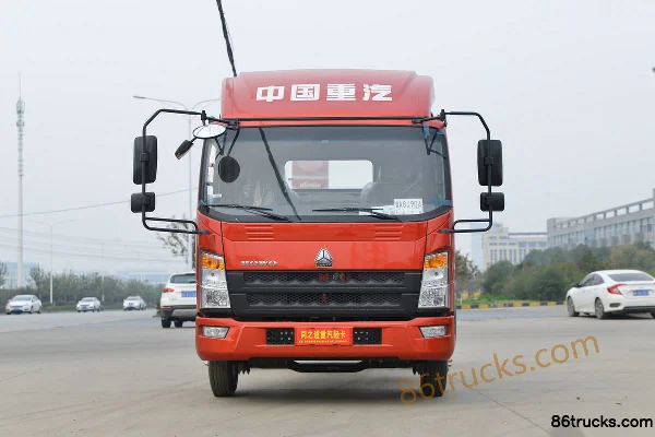 Sinotruk HOWO Zhuimeng 150 hp 4X2(6 wheels) 3.85m Semi-row Cage Cargo Light Truck (China VI) Exterior (2) | 86Trucks
