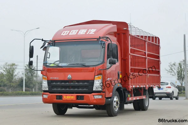 Sinotruk HOWO Dream 150 hp 4X2(6 wheels) 4.15m Single-row Stake Light Truck (China VI) Exterior (3) | 86Trucks