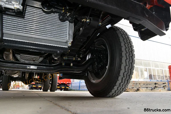 Dongfeng Furui Ka R8 184 hp 4X2(6 wheels) 5.25m dump truck (China VI) Chassis (3) | 86Trucks