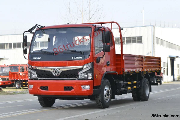 Dongfeng FuruiKa F7 170 hp 4X2(6 wheels) 4.8m Single Row Flatbed Light Truck (China VI) Exterior (3) | 86Trucks