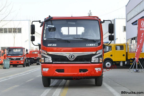 Dongfeng FuruiKa F7 170 hp 4X2(6 wheels) 4.8m Single Row Flatbed Light Truck (China VI) Exterior (2) | 86Trucks