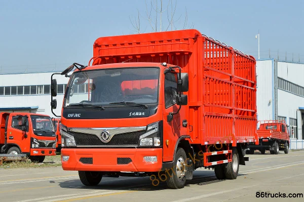 Dongfeng FuruiKa F6 130hp 4X2(6 wheels) 4.17m single-row stake truck (China VI) Exterior (3) | 86Trucks