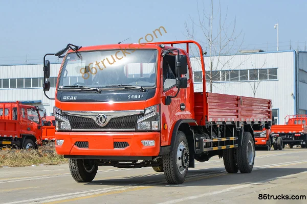 Dongfeng F8 184hp 4X2(6 wheels) 5.25m Flatbed Cargo Truck (China VI) Exterior (3) | 86Trucks