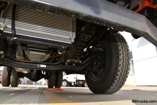 Dongfeng Furui Card R6 184hp 4X2(6 wheels) 4.1m dump truck (China VI) Chassis (3) | 86Trucks