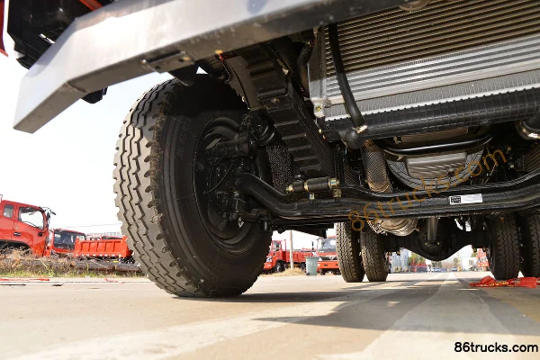 Dongfeng Furui Card R6 184hp 4X2(6 wheels) 4.1m dump truck (China VI) Chassis (2) | 86Trucks