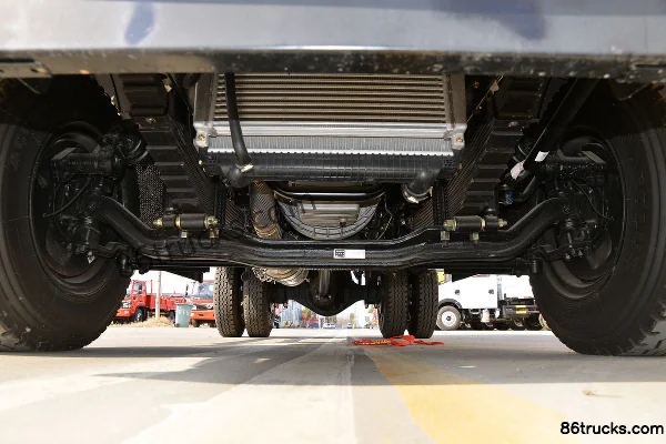 Dongfeng Furui Card R6 184hp 4X2(6 wheels) 4.1m dump truck (China VI) Chassis (1) | 86Trucks