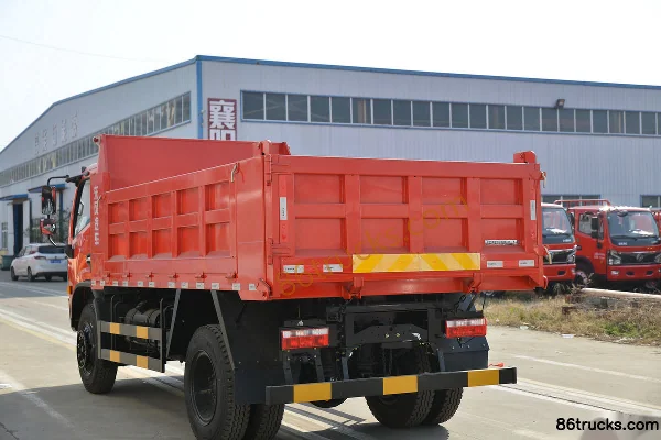 Dongfeng Furui Card R6 184hp 4X2(6 wheels) 4.1m dump truck (China VI) Body (3) | 86Trucks