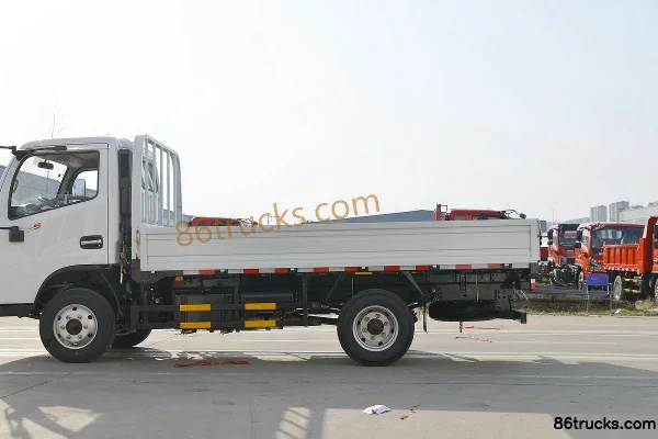 Dongfeng FuruiKa F5 126 ch 4X2(6 roues) 3,8 m cabine simple plateau camion léger (China VI) Carrosserie (2) | 86Trucks