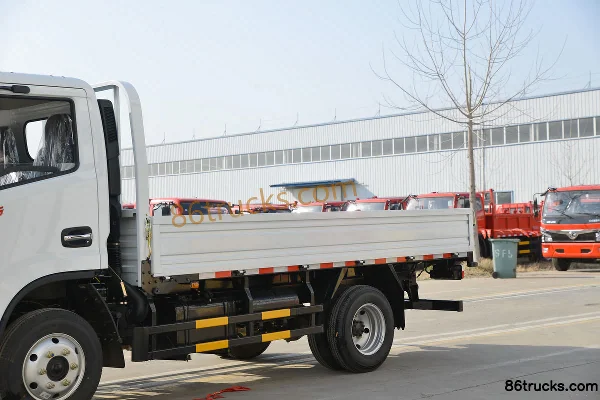 Dongfeng FuruiKa F5 126 ch 4X2(6 roues) 3,8 m cabine simple plateau camion léger (China VI) Carrosserie (1) | 86Trucks