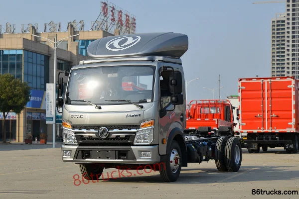 Dongfeng Duolika D6-N Super Edition 140 ch 4X2(6 roues) camion léger fourgon à cabine simple 4,17 m (cabine moyenne) Extérieur (3) | 86Truck