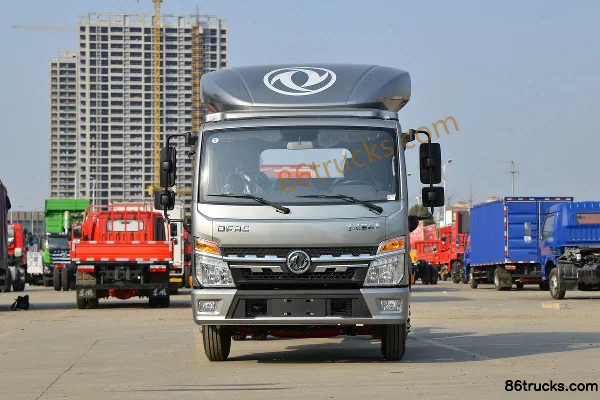 Dongfeng Duolika D6-N Super Edition 140 ch 4X2(6 roues) camion léger fourgon à cabine simple 4,17 m (cabine moyenne) Extérieur (2) | 86Truck
