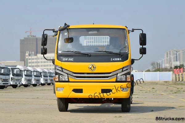 Dongfeng Duolika D8 150hp 4X2(6 wheels) 6.15m single-row van cargo truck Exterior (2) | 86Trucks