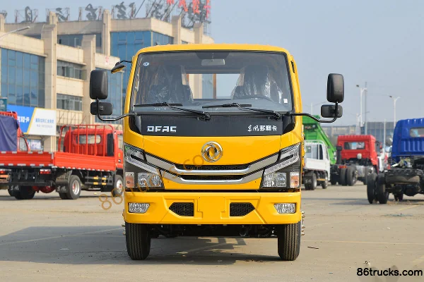 Dongfeng Duolika D6-S 132 ch 4X2(6 roues) 3.25 m double-row camion porteur à plate-forme (China VI) Extérieur (2) | 86Trucks