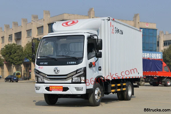 Dongfeng Duolika D5 Ruineng Version 115hp 4X2(6 wheels) 4.09m Single Row Van Light Truck (China VI) (Hydraulic Brake) Exterior (3) | 86Truck