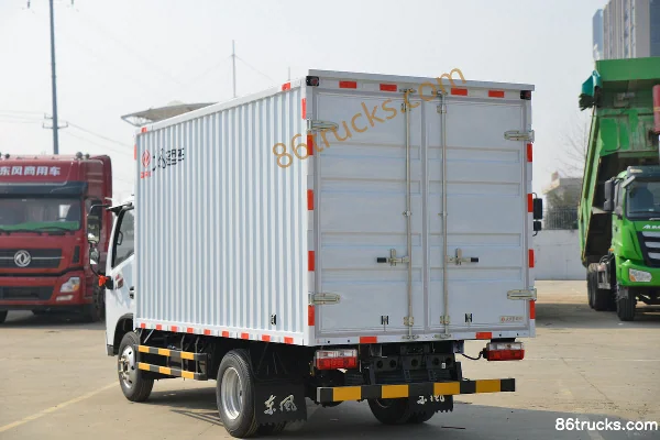 Dongfeng Duolika D5 Ruineng Version 115hp 4X2(6 wheels) 4.09m Single Row Van Light Truck (China VI) (Hydraulic Brake) Body (3) | 86Trucks