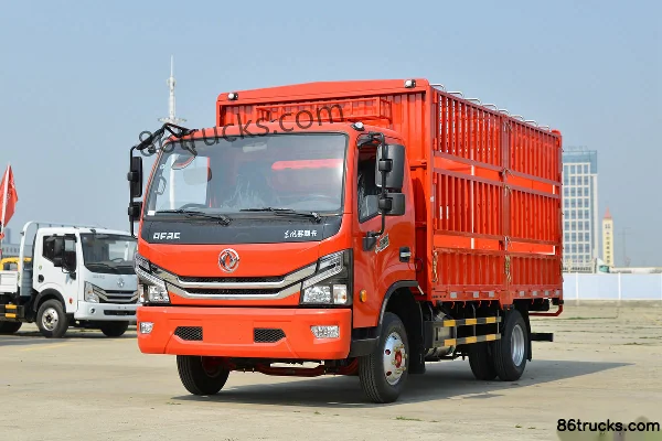 Dongfeng Duolika D6-L Ruineng Edition 140hp 4X2(6 wheels) 4.2m Single Row Stake Truck (Fast Gear 8-speed)(China VI) Exterior (3) | 86Trucks