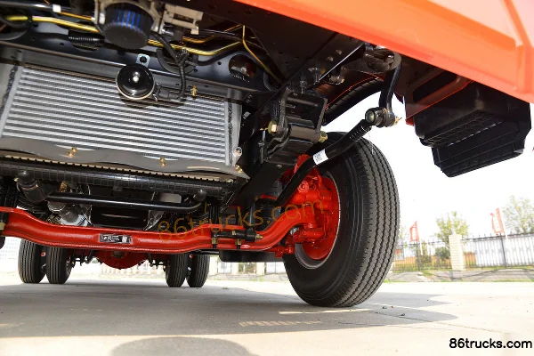 Dongfeng Duolika D6-L Ruineng Edition 140hp 4X2(6 wheels) 4.2m Single Row Stake Truck (Fast Gear 8-speed)(China VI) Chassis (3) | 86Trucks