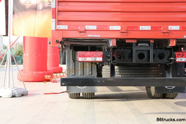 Foton Times Leader ES5 190hp 4X2(6 wheels) 6.8m Semi-row Flatbed Cargo Truck Body (3) | 86Trucks