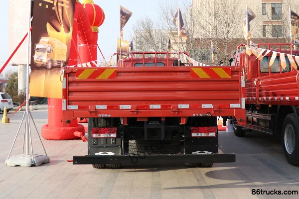 Foton Times Leader ES5 190hp 4X2(6 wheels) 6.8m Semi-row Flatbed Cargo Truck Body (2) | 86Trucks