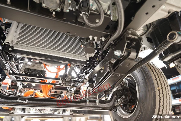 JAC Shuailing i5 4,5 T 4,15 m fourgon électrique pur 89,12 kWh 4X2(6 roues) Châssis (3) | 86Trucks