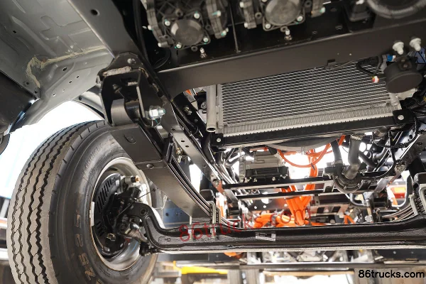 JAC Shuailing i5 4,5 T 4,15 m fourgon électrique pur 89,12 kWh 4X2(6 roues) Châssis (2) | 86Trucks