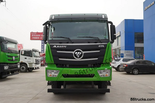 Foton AumanGTL Zhixiang Edition Light-Duty 380hp 8X4(12 wheels) 6.8m Dump Truck Exterior (2) | 86Trucks