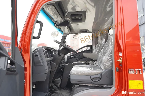 Sinotruk HOWO Hanjun 130hp 4X2(6 wheels) 4.15m AMT Automatic Box Van Light Truck (China VI) Cab (3) | 86Trucks