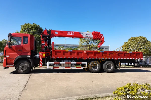 Aerospace Wanshan WS série 270 ch 6X4(10 roues) camion grue Extérieur (3) | 86Trucks