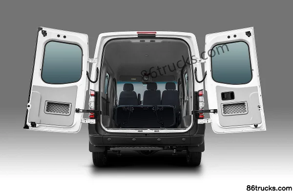 JAC Jienengwang 2021 version express 127 ch 7 places 2,0T diesel minibus (empattement long) Châssis (1) | 86Trucks