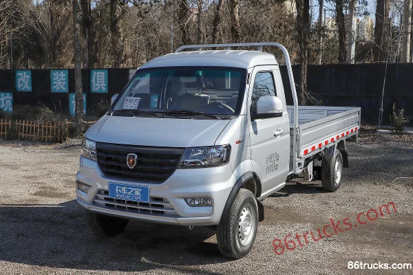 Jinbei Jinka S30 2022 Standard 1.6L 123hp 4X2(6 wheels) Gasoline 3m Single Row Flatbed Mini Truck (China VI) Exterior (3) | 86Trucks