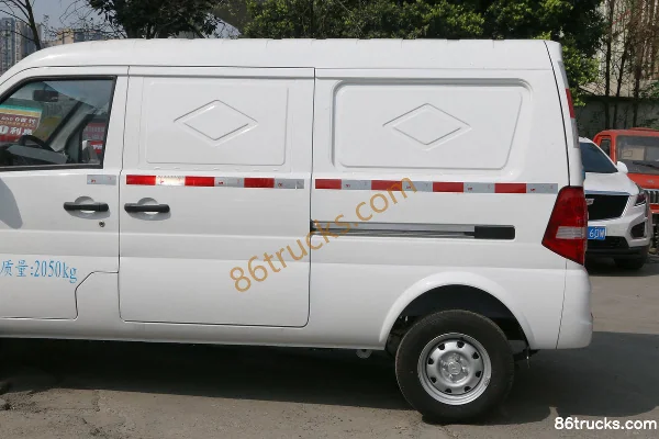 Ruichi EK07S 2.0T 2 places camion fourgon électrique pur de 2,1 m Caisse (1) | 86Trucks