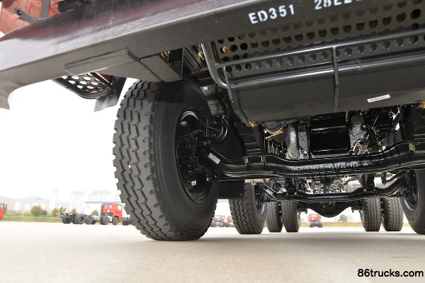 Sanhuan Shitong Haolong 230 hp 6X2(8 wheels) 4.8m dump truck (China VI) Chassis (2) | 86Trucks