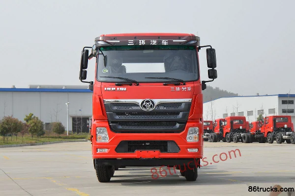 Sanhuan Shitong Haolong Comfort Edition 260 hp 8X2(10 wheels) 8m Flatbed Cargo Truck (China VI) Exterior (2) | 86Trucks