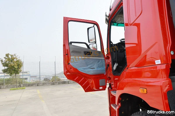 Sanhuan Shitong Haolong Comfort Edition 260 hp 8X2(10 wheels) 8m Flatbed Cargo Truck (China VI) Cab (1) | 86Trucks
