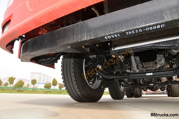 Sanhuan Shitong Haolong Luxury Edition 270 hp 8X4(12 wheels) 7.2m Flatbed Truck Chassis (2) | 86Trucks
