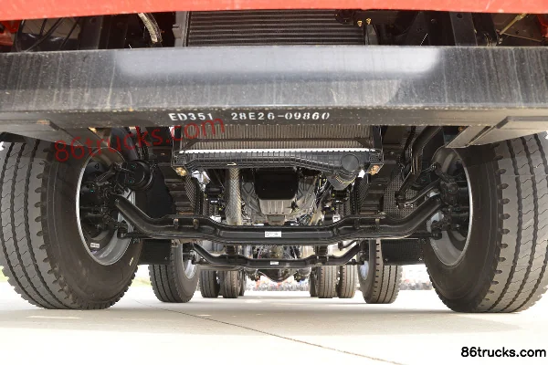 Sanhuan Shitong Haolong Luxury Edition 270 hp 8X4(12 wheels) 7.2m Flatbed Truck Chassis (1) | 86Trucks