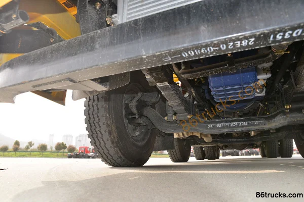 Sanhuan Shitong Haolong 300 hp 8X4(12 wheels) 5.8m Dump Truck Chassis (2) | 86Trucks