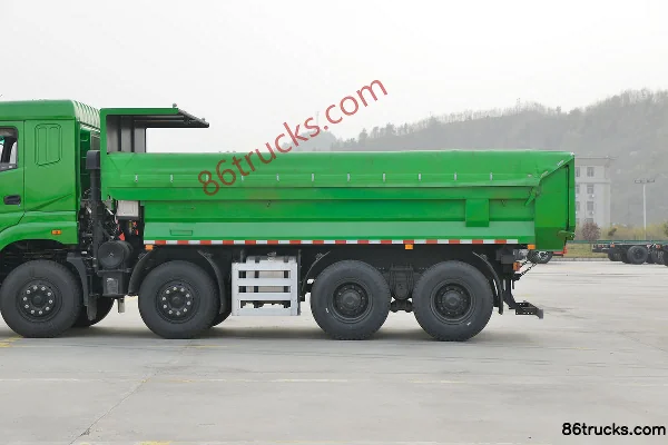 Sanhuan Shitong Haolong 300hp 8X4(12 wheels) 6.5m Dump Truck (China VI)(Fast Gear 12-speed) Body (2) | 86Trucks