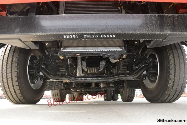 Sanhuan Shitong Haolong Luxury Edition 270hp 8X4(12 wheels) 6.8m Stake Cargo Truck Chassis (1) | 86Trucks