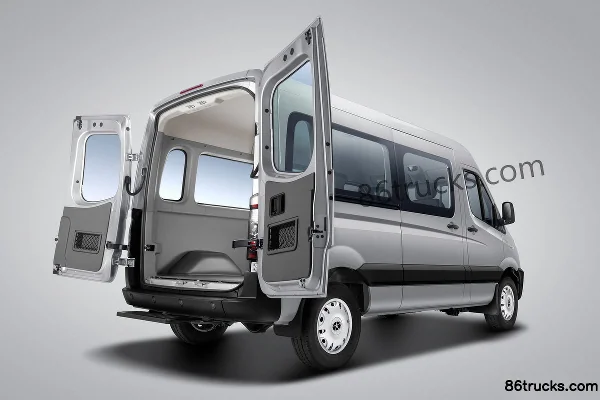 JAC Jieyunwang Express Edition 130 hp 7-seat 2.2T diesel light bus Cab (1) | 86Trucks