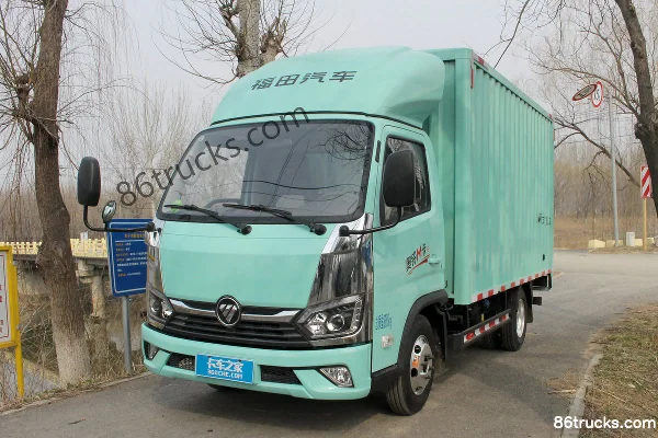 Foton Aumark M Card 122 hp 4X2(6 wheels) 3.38m Single Row Van Light Truck (China VI) Exterior (3) | 86Trucks