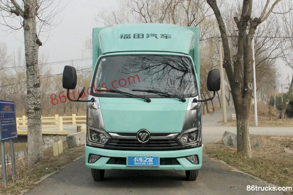 Foton Aumark M Card 122 hp 4X2(6 wheels) 3.38m Single Row Van Light Truck (China VI) Exterior (2) | 86Trucks