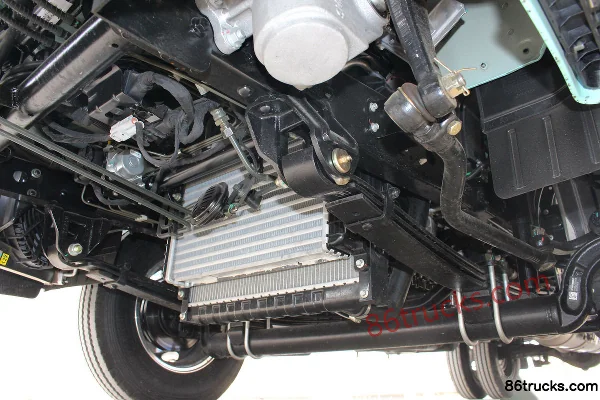 Foton Aumark M Card 122 hp 4X2(6 wheels) 3.38m Single Row Van Light Truck (China VI) Chassis (3) | 86Trucks