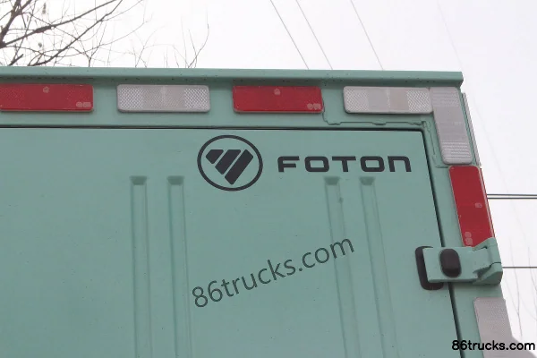 Foton Aumark M Card 122 hp 4X2(6 wheels) 3.38m Single Row Van Light Truck (China VI) Body (2) | 86Trucks