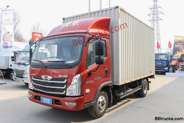 Foton Times Linghang 6 150 hp 4X2(6 wheels) 4.165 m single-row van light truck (China VI) Exterior (3) | 86Trucks