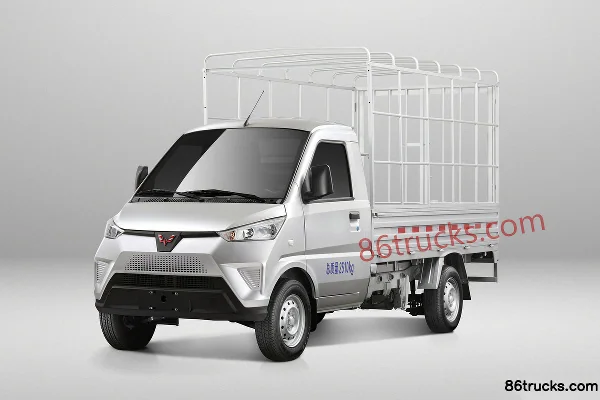 Wuling Electric Truck 2.5T 3.015m Single Row Electric Stake Mini Truck 41.86kWh 4X2(6 wheels) Exterior (3) | 86Trucks