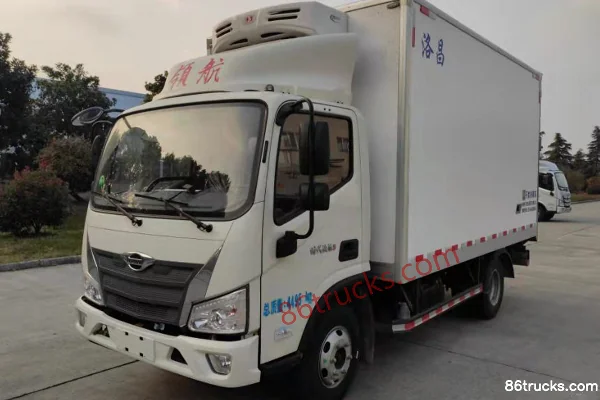 Foton Shidai Linghang 5 150 ch 4X2(6 roues) 4.08m Refrigerated Truck (Luochang Brand) Extérieur (2) | 86Trucks