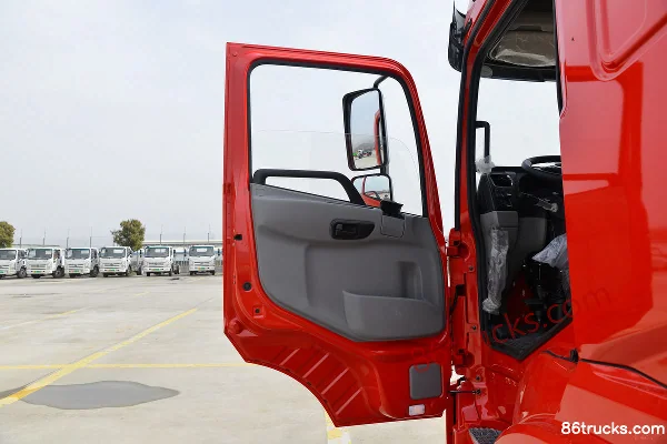 Sanhuan Shitong Haolong Luxury Edition 245 hp 6X2(8 wheels) 7.2m Flatbed Cargo Truck Cab (1) | 86Trucks